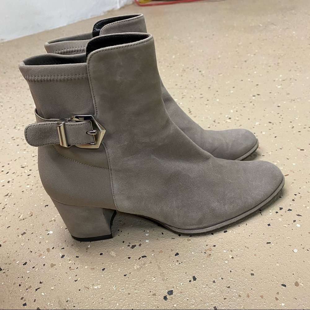 Stuart Weitzman stretch bootie - Picture 13 of 16